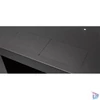 Kép 2/6 - Stalflex RC10-9U-300GB 10" 9U 300 mm mély lapraszerelt fekete üveg ajtós fali rack szekrény