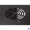 Kép 3/6 - Stalflex RC10-9U-300GB 10" 9U 300 mm mély lapraszerelt fekete üveg ajtós fali rack szekrény