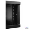 Kép 3/10 - Stalflex RC19-4U-350MB 19" 4U 350 mm mély lapraszerelt fekete fém ajtós fali rack szekrény