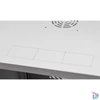 Kép 3/8 - Stalflex RC19-12U-450GG 19" 12U 450 mm mély lapraszerelt szürke üveg ajtós fali rack szekrény