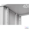 Kép 7/8 - Stalflex RC19-12U-450GG 19" 12U 450 mm mély lapraszerelt szürke üveg ajtós fali rack szekrény
