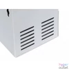Kép 1/8 - Stalflex CR19-3U-180-W 19" 3U 180mm mély fehér fém ajtós fali rack szekrény