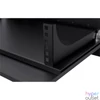 Kép 2/9 - Stalflex CR19-2U-130-B 19" 2U 130mm mély fekete fém ajtós fali rack szekrény