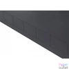 Kép 8/9 - Stalflex CR19-2U-130-B 19" 2U 130mm mély fekete fém ajtós fali rack szekrény