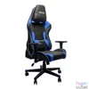 Kép 1/5 - Stansson UCE602BK fekete-kék gamer szék