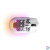 Kép 1/5 - SteelSeries Aerox 3 (2022) Snow wireless fehér optikai gamer egér