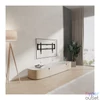 Kép 6/6 - Stell SHO 7210 43"-90" fix fekete fali konzol