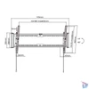 Kép 5/7 - Stell SHO 7410 43"-90" dönthető fekete fali konzol