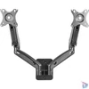 Kép 4/4 - Stell SOS 1820 13"-32" VESA 100x100 Dual gázdugattyús fali monitor tartó konzol