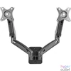 Kép 4/4 - Stell SOS 1820 13"-32" VESA 100x100 Dual gázdugattyús fali monitor tartó konzol