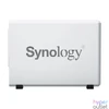 Kép 5/7 - Synology DiskStation DS223j 2-lemezes 4×1,7 GHz CPU 1GB RAM NAS + regisztrációs kártya