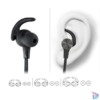 Kép 4/14 - Taotronics TT-BH07 Bluetooth sztereó fekete sport fülhallgató