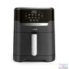 Kép 1/9 - Tefal EY505815 2 az 1-ben fekete 4,2 L forrólevegős sütő