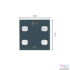 Kép 5/5 - Tefal BM2520V0 Body Up szürke digitális személymérleg