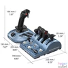 Kép 7/10 - Thrustmaster 4460217 TCA CAPTAIN PACK X AIRBUS edition joystick