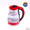 Kép 1/7 - TOO KE-820 1,7L-es piros prémium üveg vízforraló