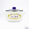 Kép 1/4 - TOO BELLY BON APPETIT 6,2 literes, 24cm átmérő, 15cm magasságú lábas (fazék) üveg fedővel