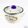 Kép 1/4 - TOO BELLY BON APPETIT 6,2 literes, 24cm átmérő, 15cm magasságú lábas (fazék) üveg fedővel