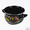 Kép 3/4 - TOO BELLY FARM BLACK 2,1 literes, 16cm átmérő, 11cm magasságú lábas (fazék) üveg fedővel