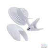 Kép 2/4 - TOO FAND-15-100-W-2IN1 fehér, 15 cm, sebességfokozat száma:2, 13 W, csipetős asztali ventilátor