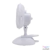 Kép 4/4 - TOO FAND-15-100-W-2IN1 fehér, 15 cm, sebességfokozat száma:2, 13 W, csipetős asztali ventilátor