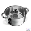 Kép 3/5 - TOO LP-7170 prémium rozsdamentes 6 darabos edénykészlet, 7,2 liter+10 liter+13,3 liter fazék/lábas+fedők