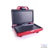 Kép 2/3 - TOO SM-103R-750W 2in1 piros grill - panini szendvicssütő