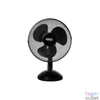 Kép 1/4 - TOO FAND-30-201-B FJORD fekete, 30 cm, sebességfokozat száma:3, 45 W, asztali ventilátor