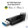 Kép 2/3 - TP-Link Archer T3U Plus AC1300 Dual Band Vezeték nélküli USB adapter