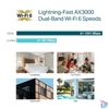 Kép 6/16 - TP-Link EAP650-Wall AX3000 Dual-Band Wi-Fi 6 3xGbE LAN port fali Vezeték nélküli Gigabit Access Point