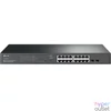 Kép 1/4 - TP-Link TL-SG2218P JetStream 16xGbE PoE+ LAN, 2xGbE SFP port smart menedzselhető PoE+ switch