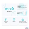 Kép 2/8 - TP-Link DECO X50 AX3000 Whole Home Mesh Wi-Fi 6 802.11ax vezeték nélküli rendszer (3db-os)