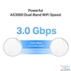 Kép 3/12 - TP-Link DECO X50-PoE AX3000 Whole Home Mesh Wi-Fi 6 802.11ax vezeték nélküli rendszer (2db-os)
