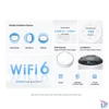 Kép 5/12 - TP-Link DECO X50-PoE AX3000 Whole Home Mesh Wi-Fi 6 802.11ax vezeték nélküli rendszer (2db-os)