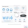 Kép 5/12 - TP-Link DECO X50-PoE AX3000 Whole Home Mesh Wi-Fi 6 802.11ax vezeték nélküli rendszer (2db-os)