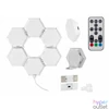 Kép 3/10 - Tracer TRAOSW47256 Ambience Smart Hexagon 9 W/Bluetooth 5.0/Wi-Fi/RGB világítás/fehér/gamer/fali lámpa szett