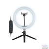 Kép 1/7 - Tracer TRAOSW46747 Ring Light 10 W/26 cm/600-1300 lm/gyűrűs LED lámpa mini állvánnyal