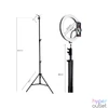 Kép 3/7 - Tracer TRAOSW46745 Ring Light 15 W/30 cm/900-1700 lm/gyűrűs LED lámpa normál állvánnyal