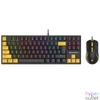 Kép 1/9 - Tracer Hornet 87 GameZone ENG USB fekete mechanikus billentyűzet és egér