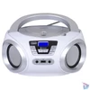 Kép 2/3 - Trevi CMP 544BT hordozható fehér Bluetooth/FM/USB/AUX/CD boombox