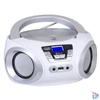 Kép 3/3 - Trevi CMP 544BT hordozható fehér Bluetooth/FM/USB/AUX/CD boombox