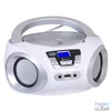 Kép 3/3 - Trevi CMP 544BT hordozható fehér Bluetooth/FM/USB/AUX/CD boombox