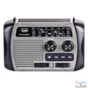 Kép 3/4 - Trevi RA 7F30 BT FM/USB/microSD/Bluetooth napelemes,lámpás,dinamós szürke rádió