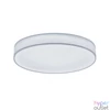 Kép 1/5 - TRIO 621915501 Lugano 75 cm átmérő fehér mennyezeti lámpa