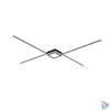 Kép 1/2 - TRIO 674410342 Oxford antracit LED fali/mennyezeti lámpa
