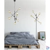 Kép 2/2 - TRIO 606700632 Cross 40W E27 fekete mennyezeti lámpatest