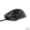 Kép 1/8 - Trust GXT924 Ybar+ vezetékes fekete gamer egér