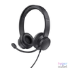 Kép 1/5 - Trust Ayda PC vezetékes fekete headset