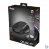 Kép 5/7 - Trust GXT 165 Celox RGB fekete gamer egér