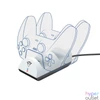 Kép 1/6 - Trust 24451 GXT 254 Duo PS5 fehér kontroller töltőállomás